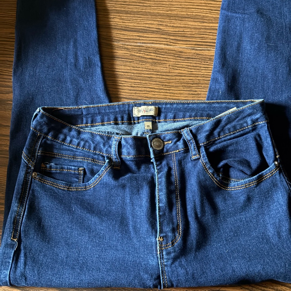 Classic Blue Skinny Jeans